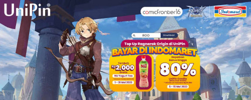 Top Up ROO di UniPin dan Tebus Murah NU Yogurt Tea di Indomaret + Dapatkan Bonus UC hingga 80%